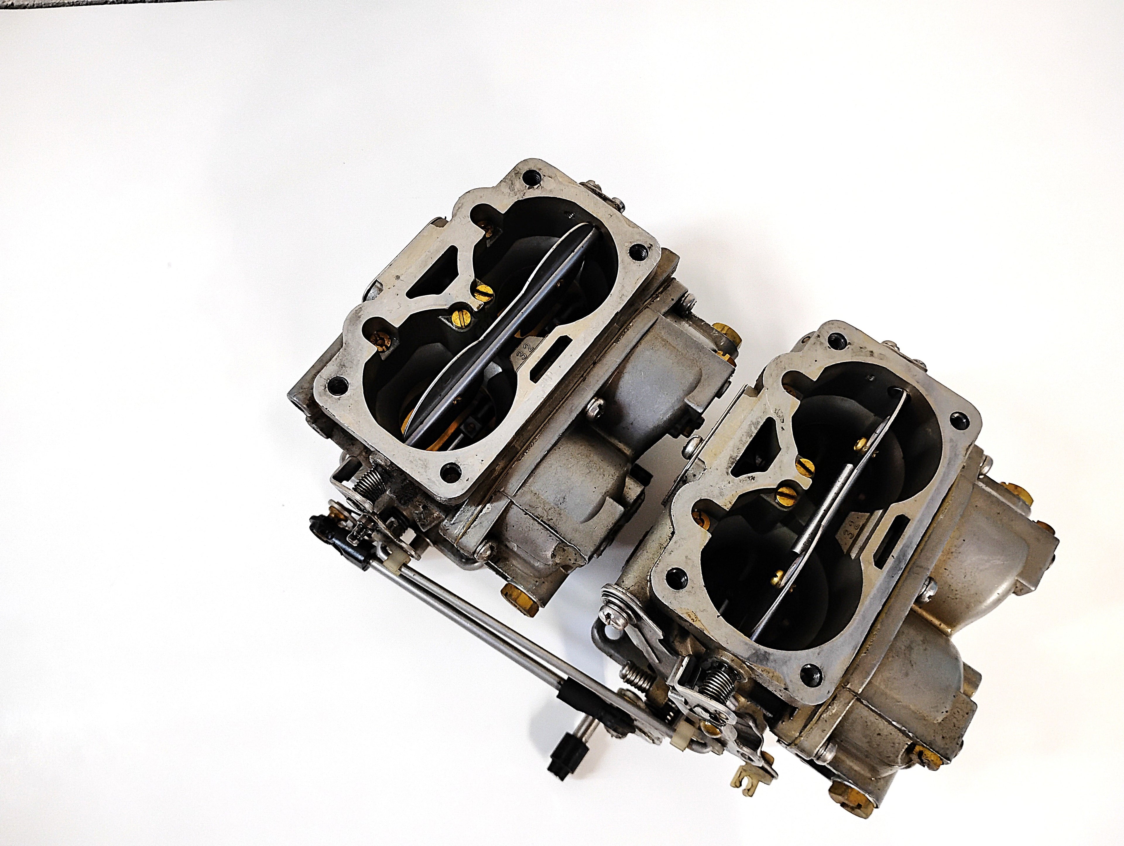 Yamaha 115 HP 2 Stroke Carburetor Set Upper and Lower