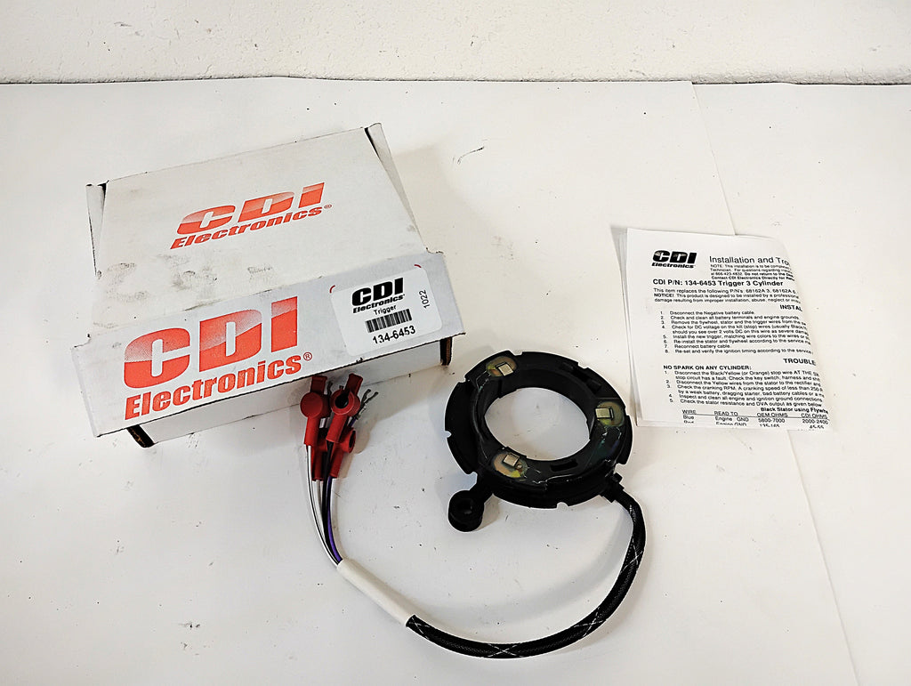 1982 Mercury 70HP CDI Trigger Coil Assembly 134-6453