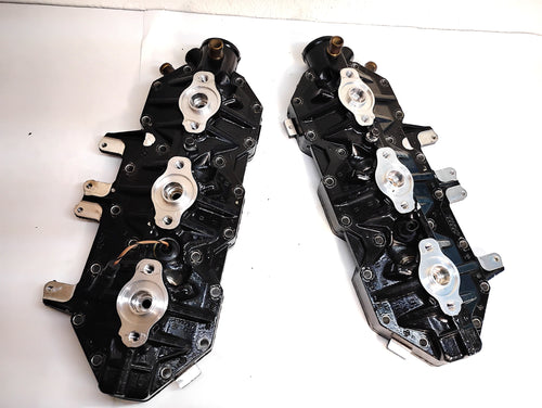 2005 Evinrude 225 HP HO Cylinder Heads Port and Starboard Pair